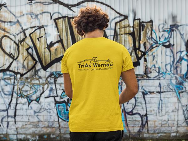 T-Shirt Herren "SPRINT" gelb